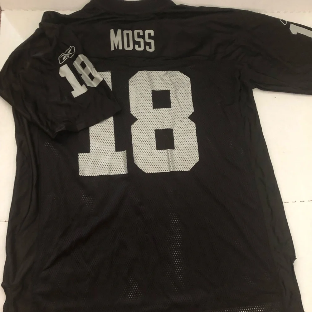 Randy Moss Raiders Jersey. Reebok NFL equipment XL - Picture 2 of 10